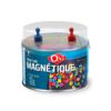 Oxi Magnetique magnetisk maling. Vandbaseret. lugtfri, mørkegrå maling, perfekt til opslagstavle til hjemmet eller kontoret.