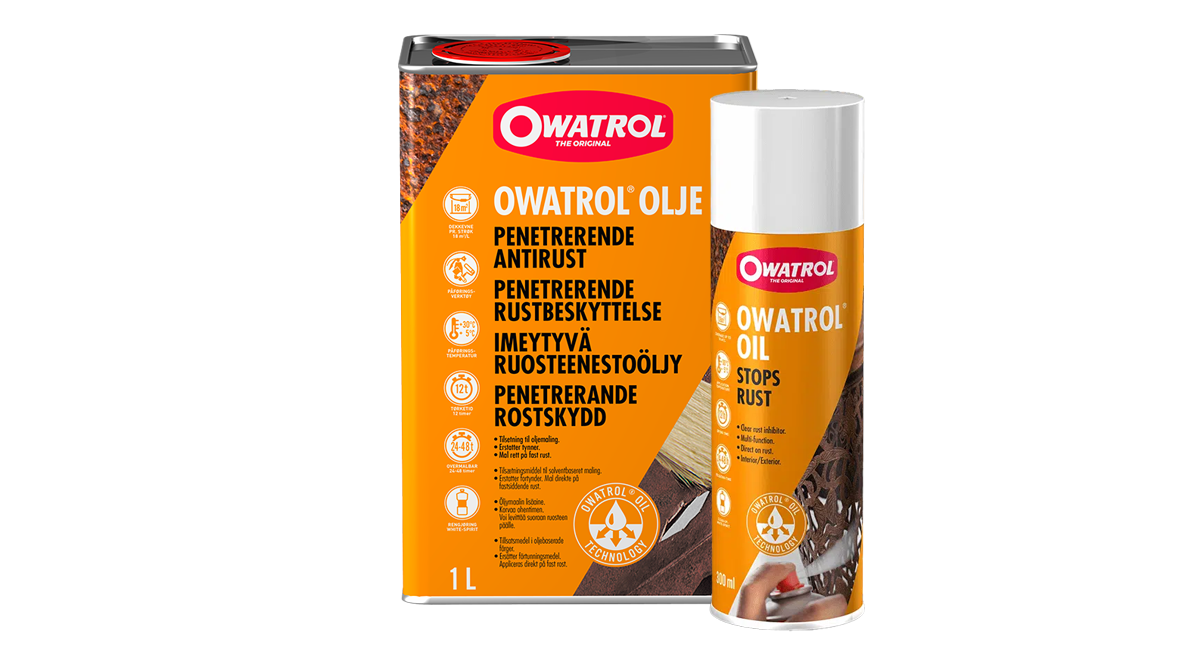 Owatrol Olie rustbeskyttelse og malingstilsætning - Owatrol